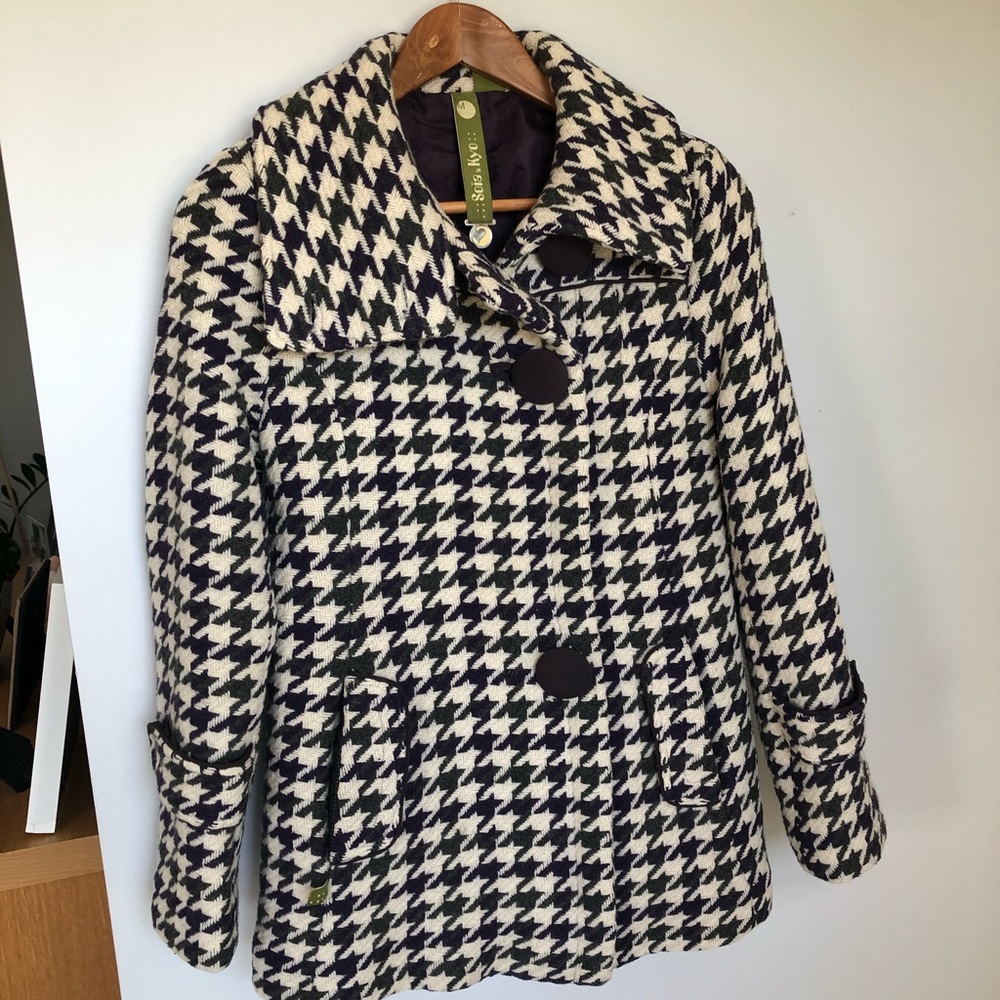 Soia & Kyo wool coat in EUC